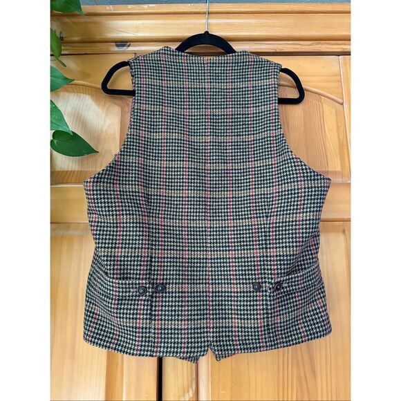 Zara Men’s Houndstooth Check Vest – Italian Fabric, Size L) - Picture 4 of 10